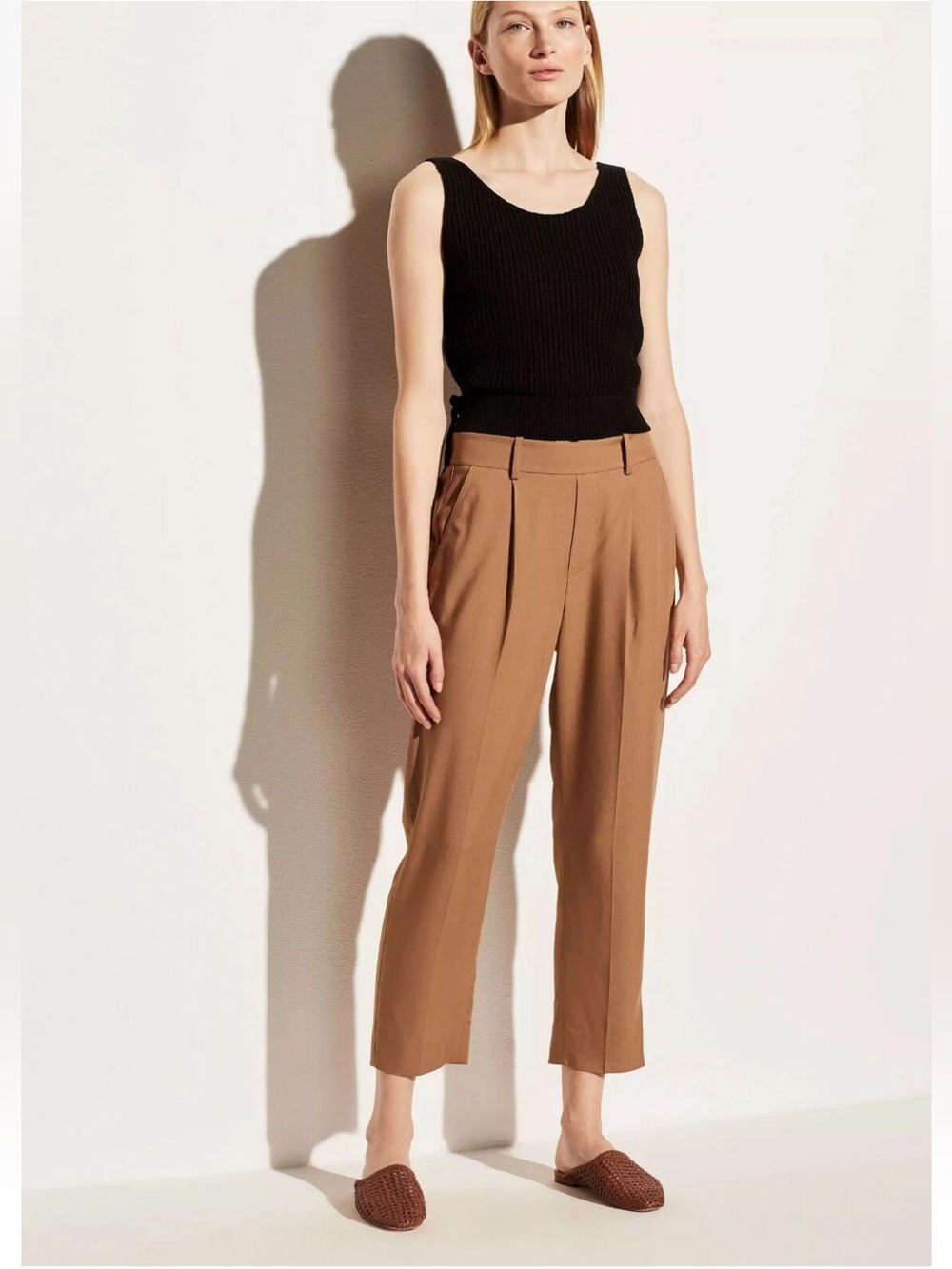 NWT Vince Casual Pull On Pants Size US XXL Pockets Viscose Retail $325